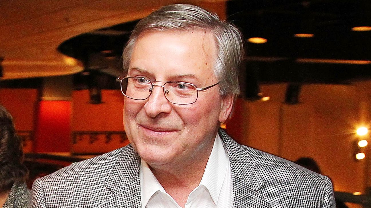 Terry Pegula emotional at Bills news conference