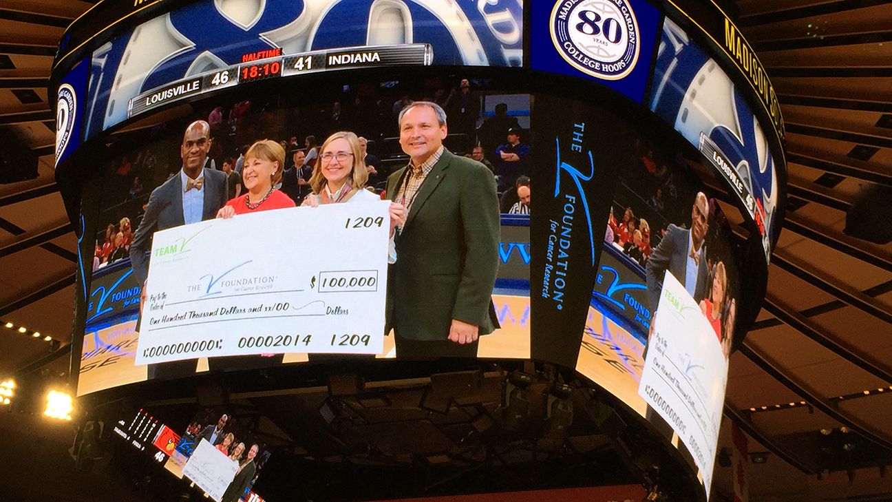 Eighth Annual Jimmy V Week Raises 2.2 Million for Cancer Research ESPN