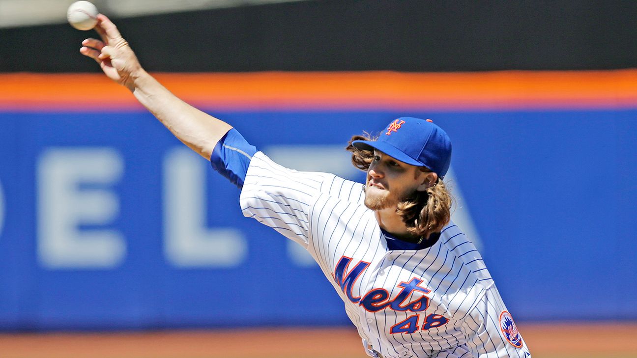 SNY on X: Jacob deGrom says that David Wright playing only for