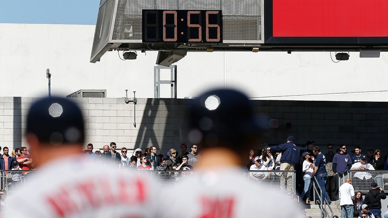 Major League Baseball says new rules speeding up game times ESPN