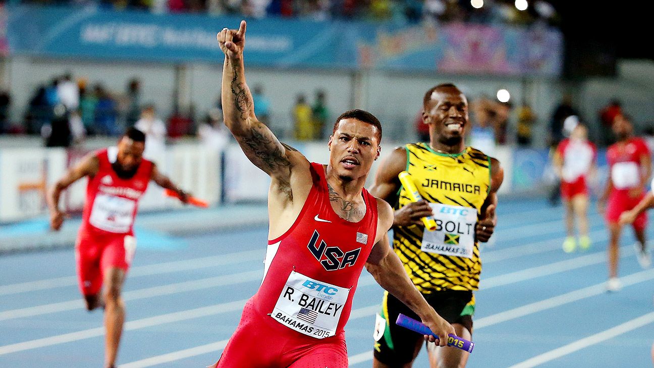 Ryan Bailey Wins Tyson Gay Watches Day 1 Of Bobsled Push Championships