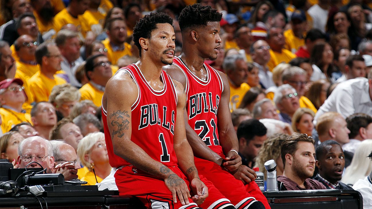 WATCH: Bulls' Jimmy Butler and Derrick Rose play Password 