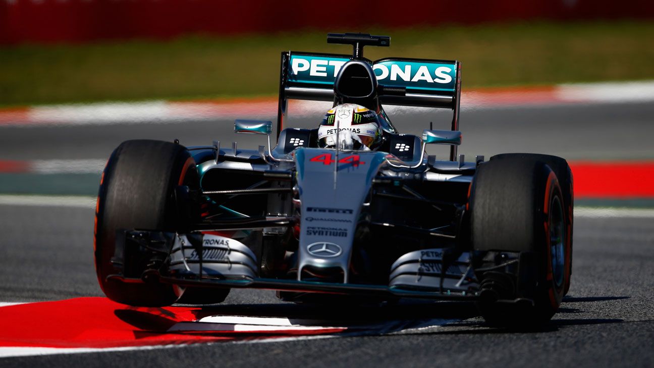 Lewis Hamilton fastest ahead of Sebastian Vettel in Spanish Grand Prix ...