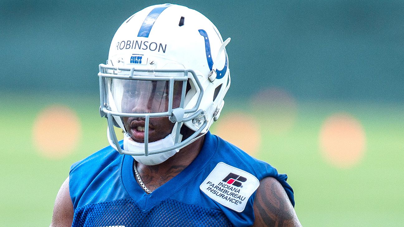 Indianapolis Colts rookie RB Josh Robinson went from homeless to NFL