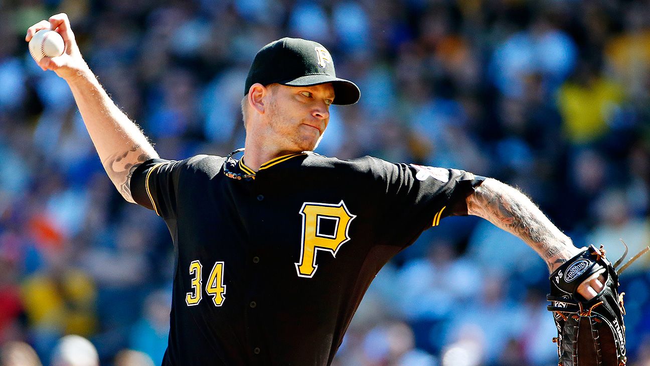 Pitcher A.J. Burnett back with Pittsburgh Pirates on 1-year, $8.5 million  deal - ESPN