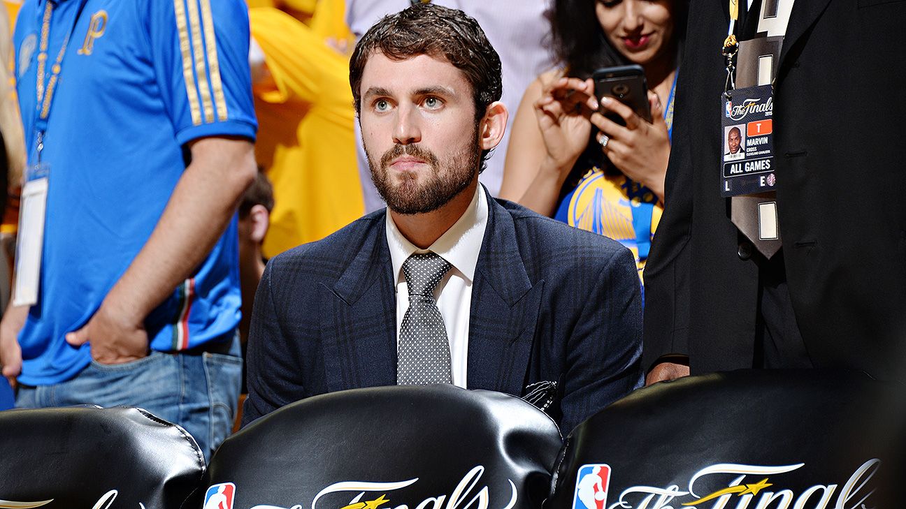 Cleveland Cavaliers' Kevin Love embraces NBA Finals experience