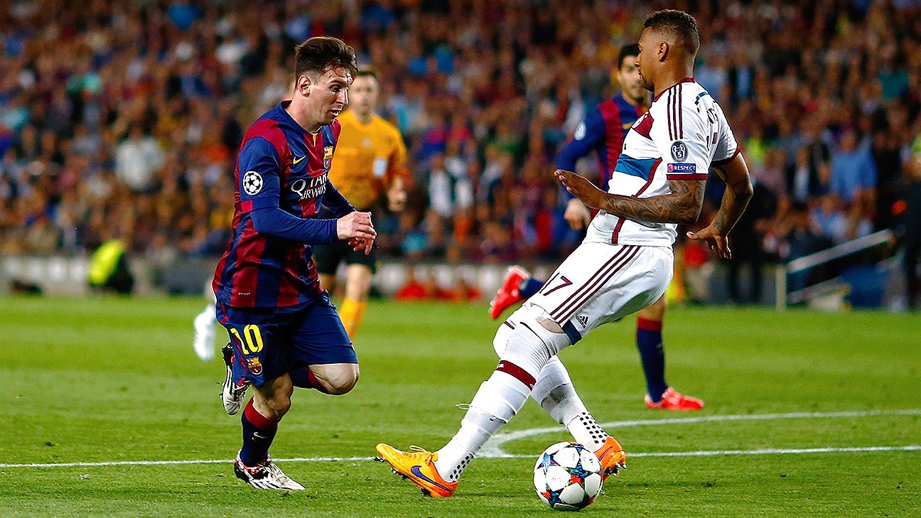 Jerome Boateng laughs about Lionel Messi backs Pep Guardiola - ESPN