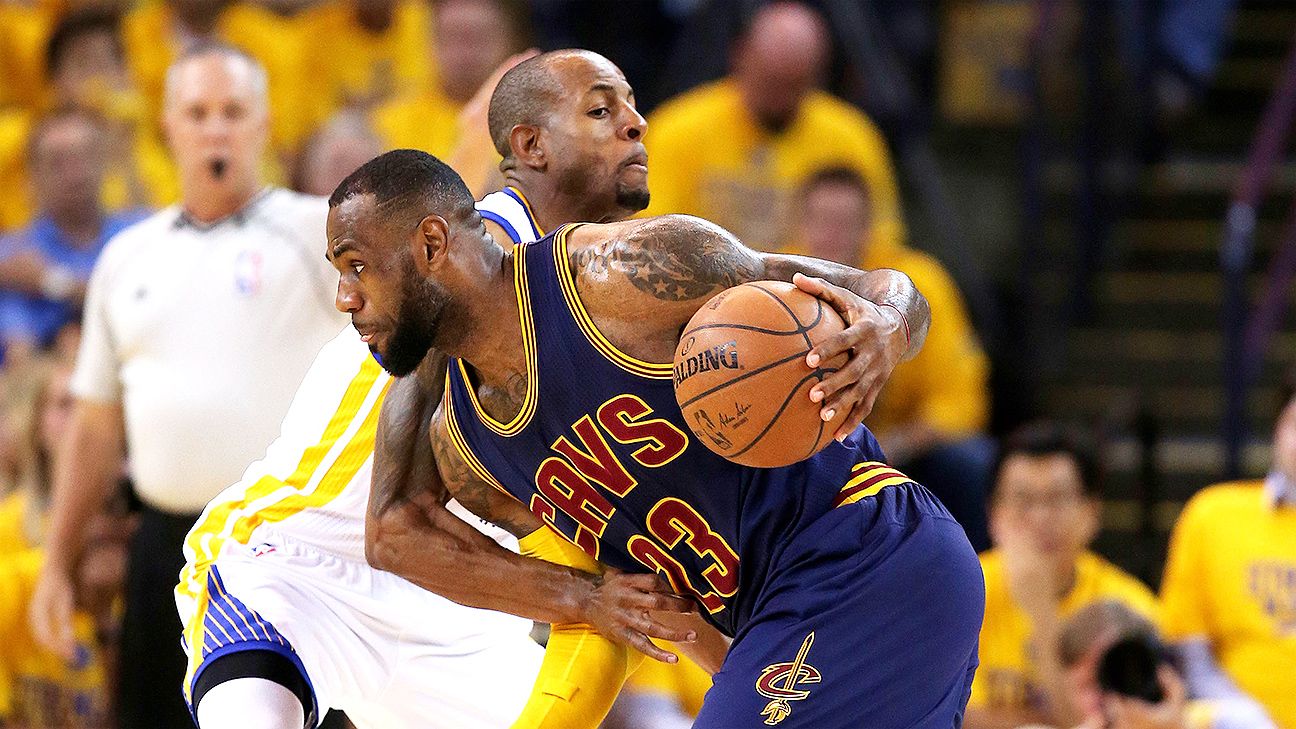 Andre Iguodala on facing LeBron James in Finals: 'You're guarding the top  talent ever