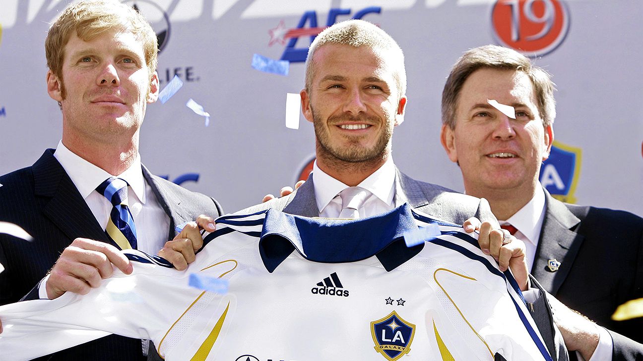 PICTURE SPECIAL: David Beckham made his LA Galaxy debut 16 years