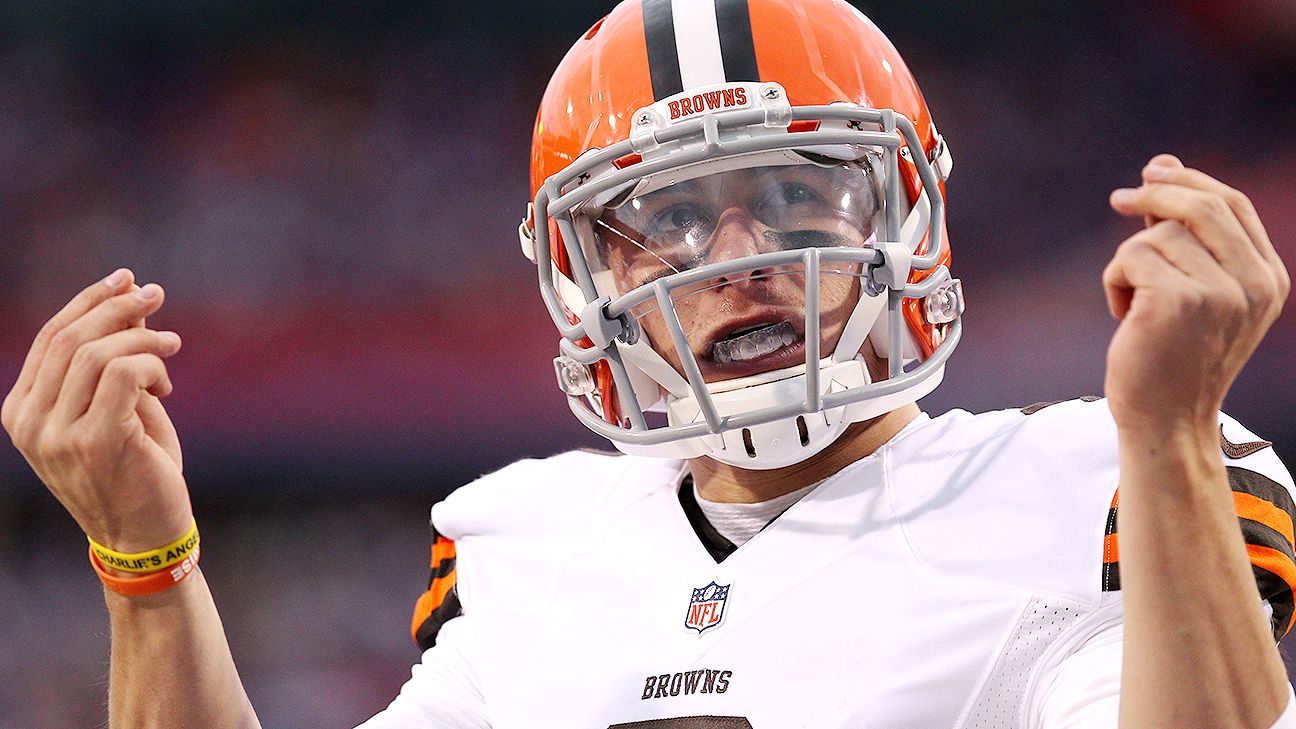 ESPN reporter says Johnny Manziel was 'disheveled and inebriated' at Browns  practice last week – New York Daily News