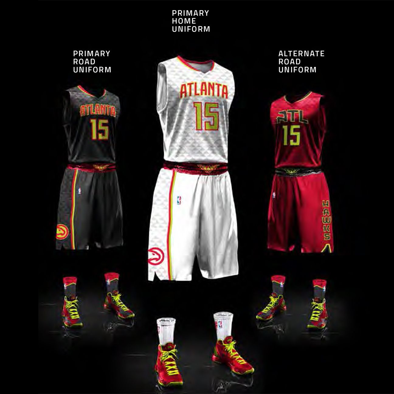 Uni Watch - Grading the Atlanta Hawks' new uniforms