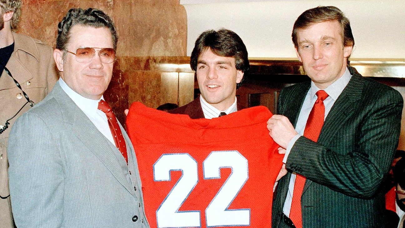 What happened to the original USFL? Herschel Walker, Donald Trump