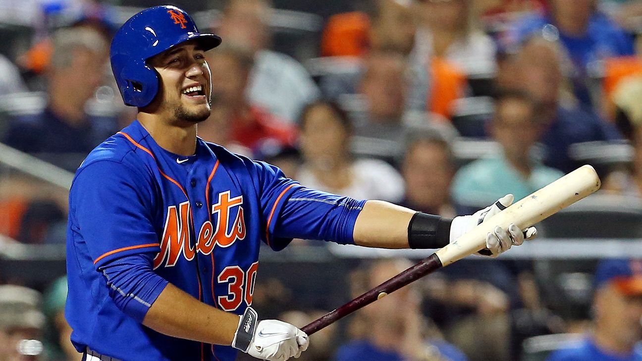 New York Mets 7, Yankees 5: Michael Conforto drives in 3 to save