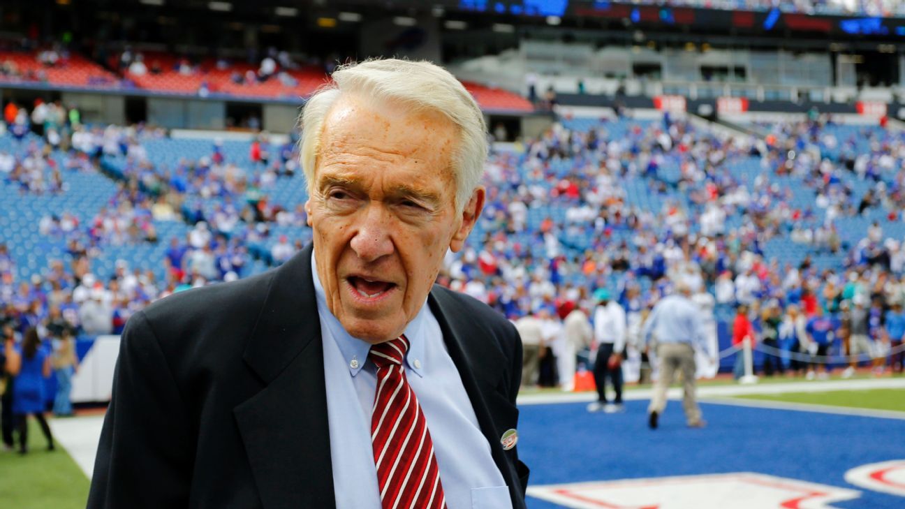 Former Alouettes coach Marv Levy cheering Bills on from afar at age 95