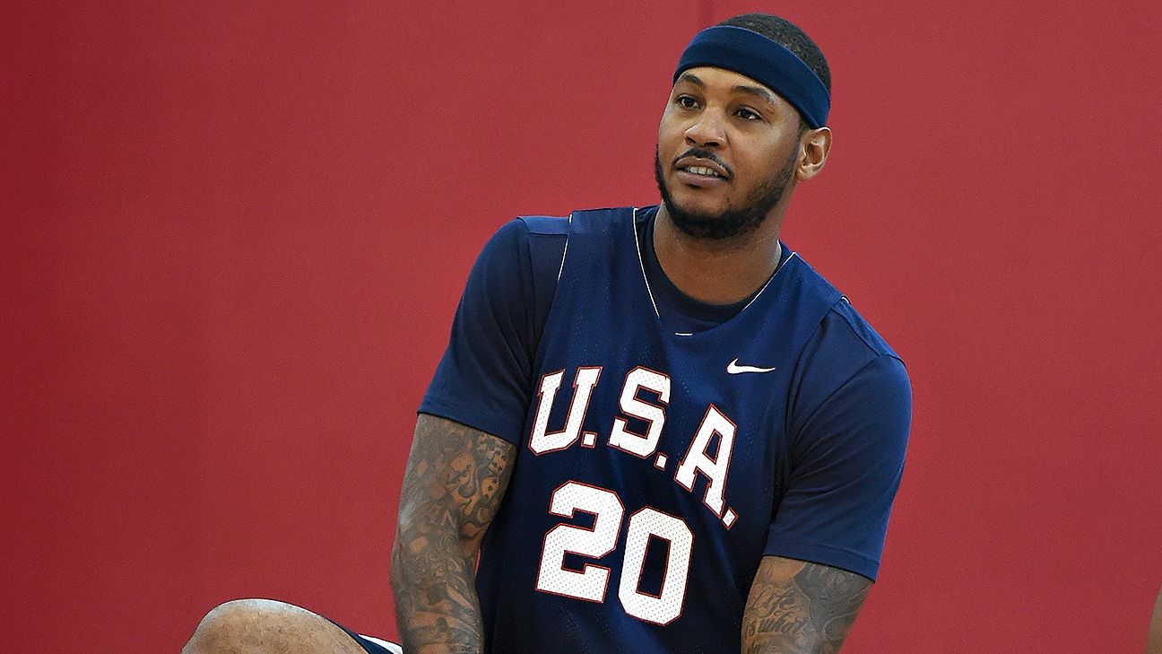 Carmelo Anthony says New York Knicks did 'great job' in draft, free