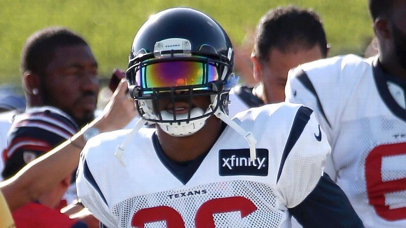 Brian Cushing among Texans players wearing new helmets