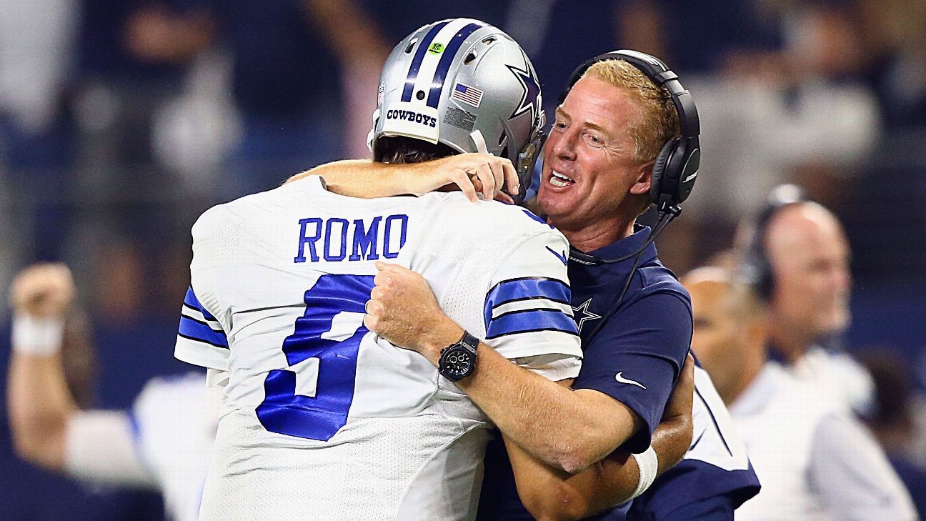 Tony Romo's praise of Jerry Jones raises Jason Garrett questions - ESPN -  Dallas Cowboys Blog- ESPN