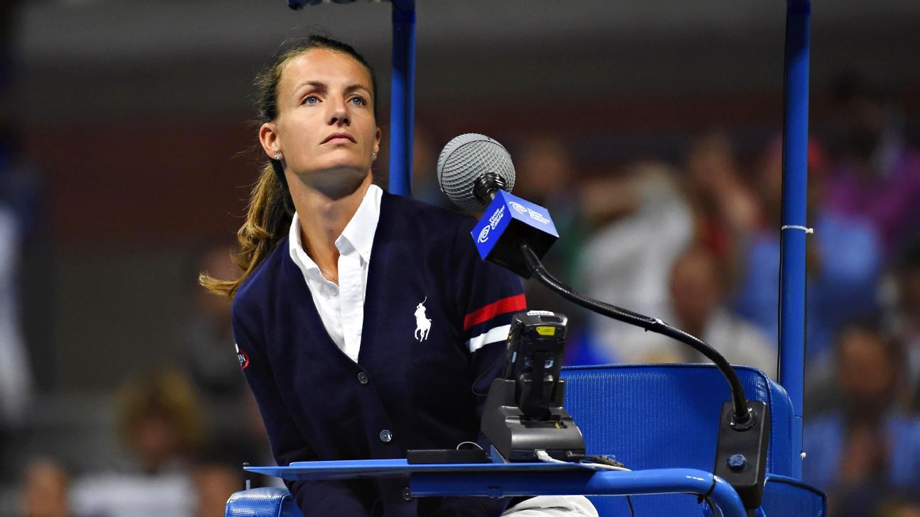 U.S. Open Men's final has first female chair umpire ESPN