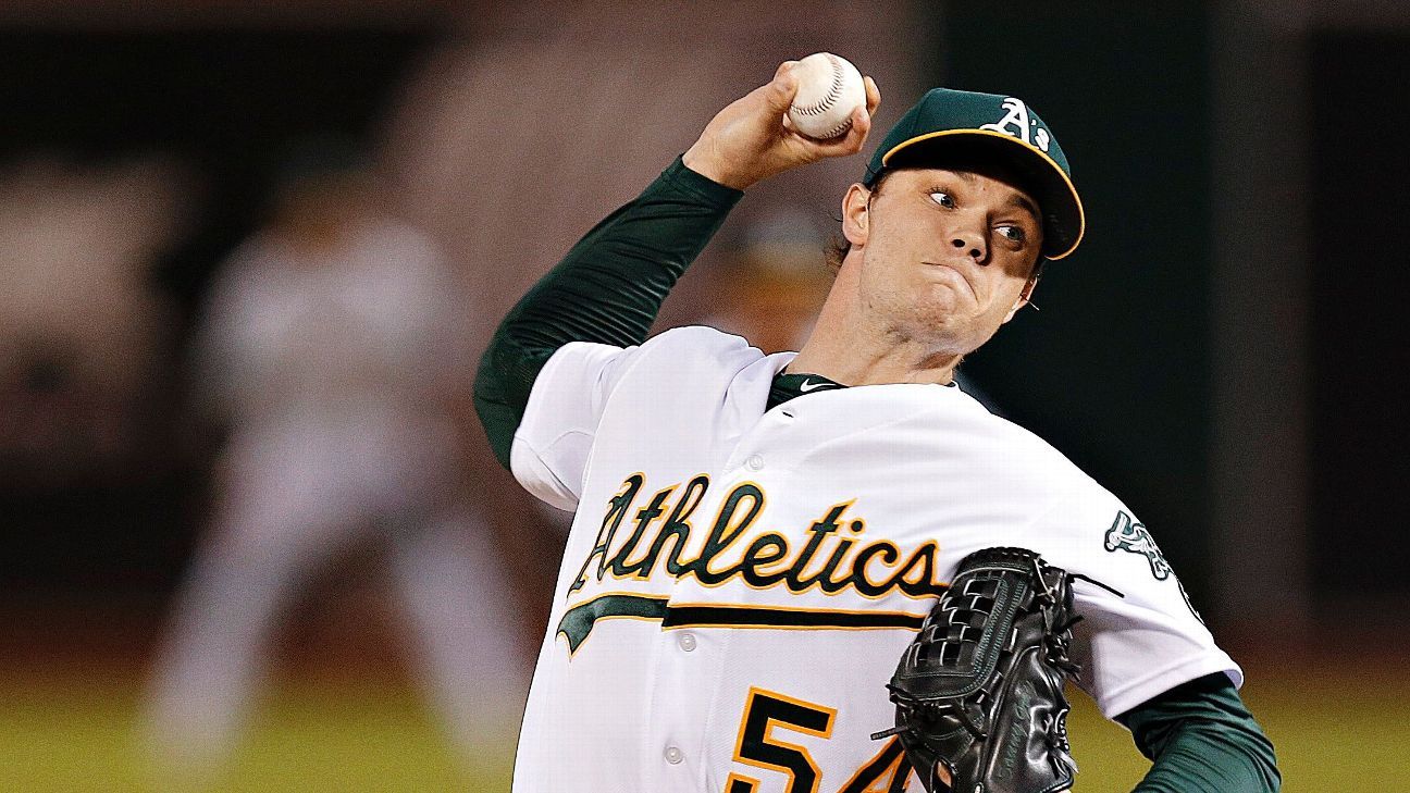 Sonny Gray of Oakland Athletics might be shut down with hip injury - ESPN