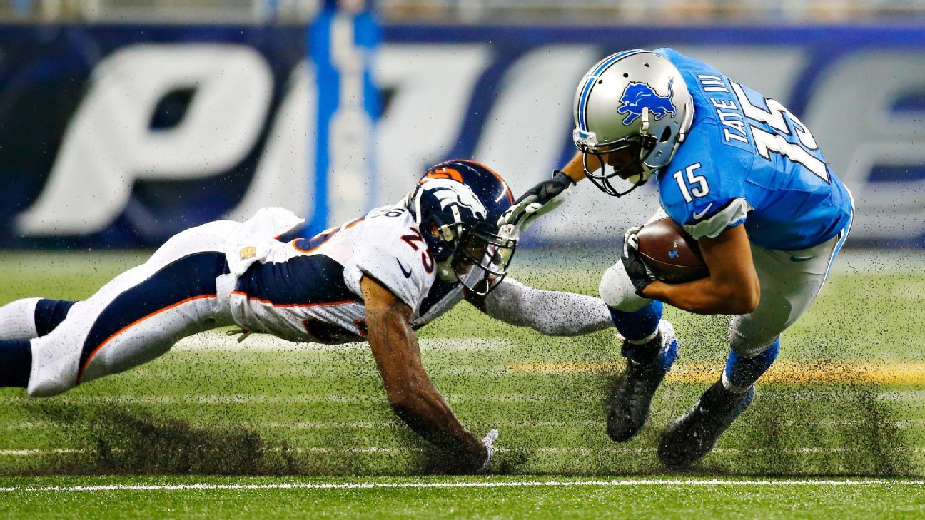 VIDEO: Detroit Lions wide receiver Golden Tate heroically catches