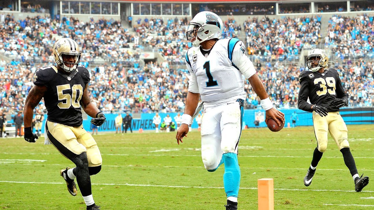 cam newton panthers winsverses loses