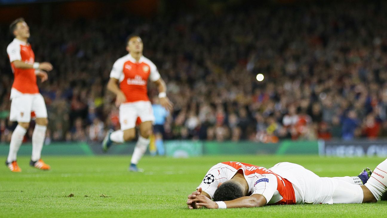 Arsenal's Champions League failures are not down to bad luck - ESPN