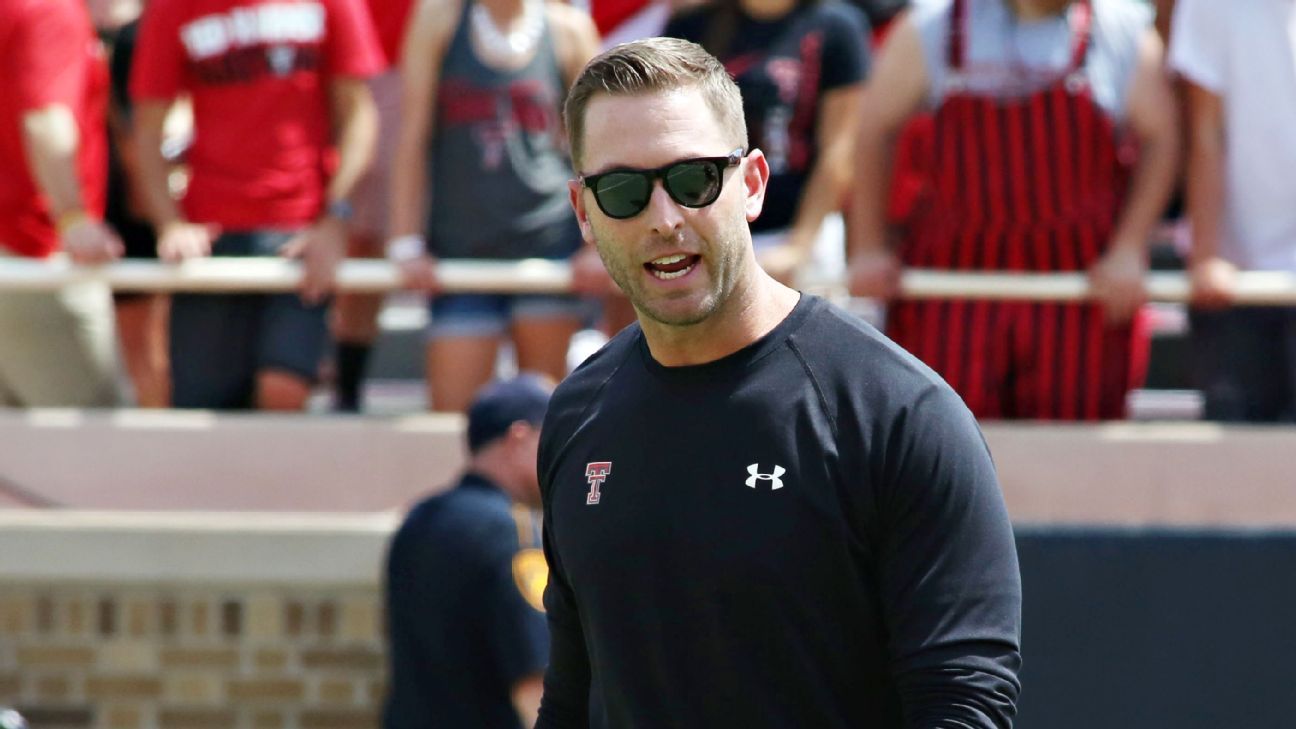 Kliff Kingsbury praises former Texas Tech Red Raiders QB Baker Mayfield ...