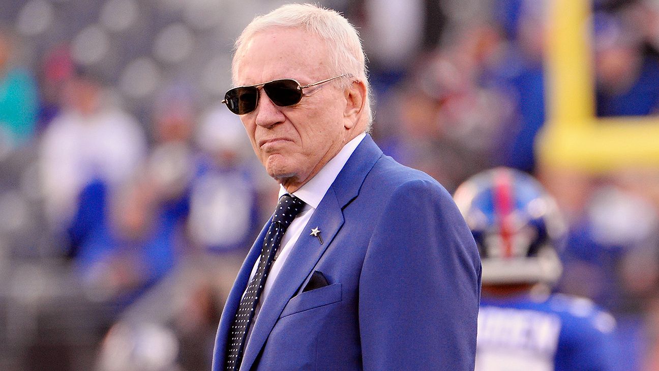Dallas Cowboys owner Jerry Jones doesn't plan on major changes heading
