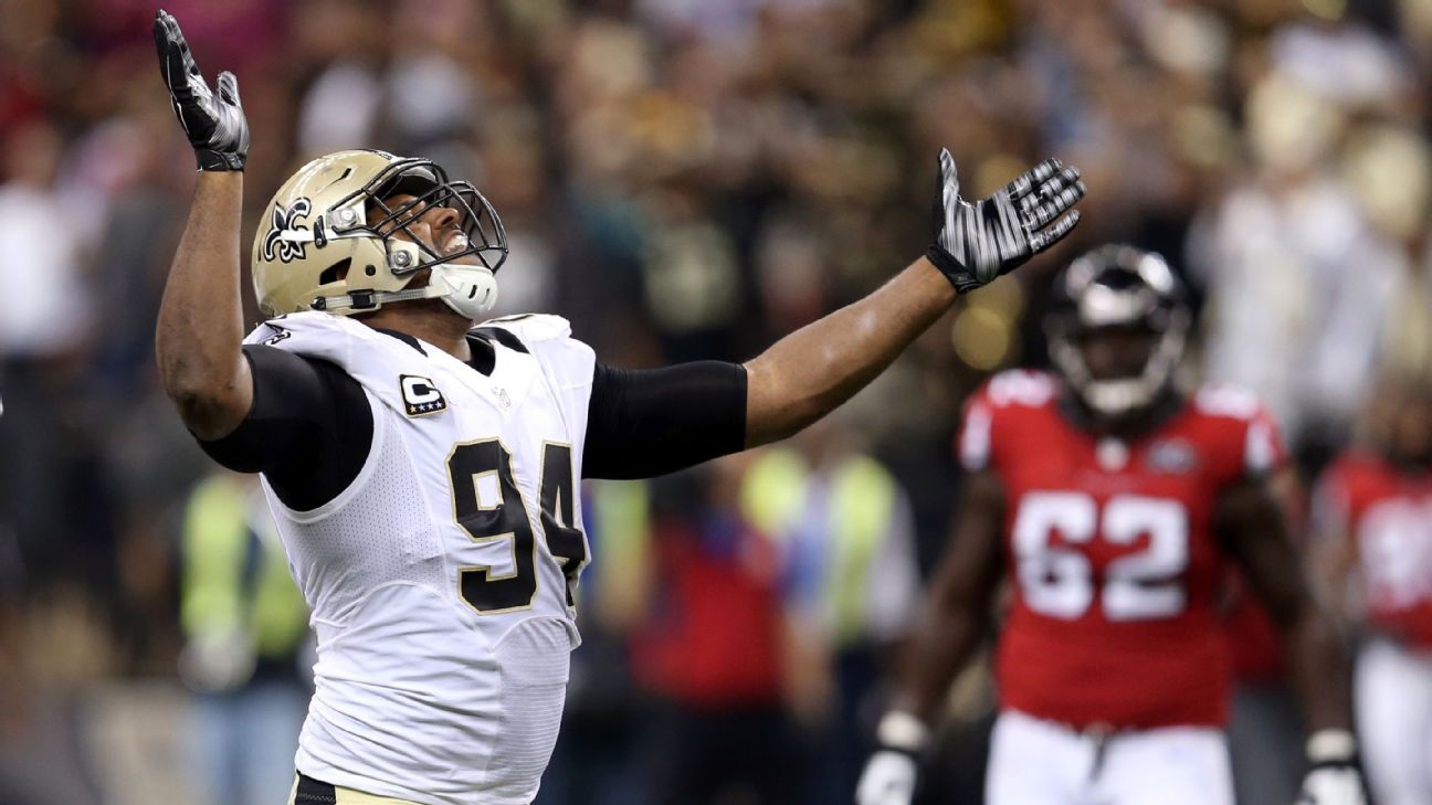 NEW ORLEANS SAINTS GAME DAY PROGRAM , CAM JORDAN & MARK INGRAM