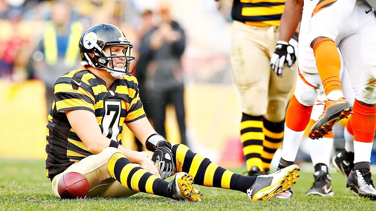 Ben Roethlisberger Sacked - Photos: Bengals vs. Steelers - ESPN