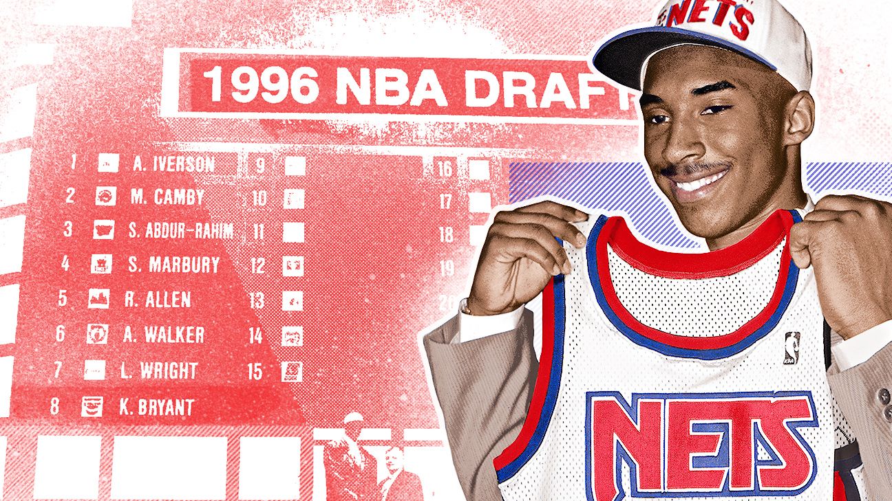 Sportsnet Stats on X: On this day in 1996, Kobe Bryant was selected 13th  overall in the NBA Draft by the Charlotte Hornets. He was later traded to  the Lakers for Vlade