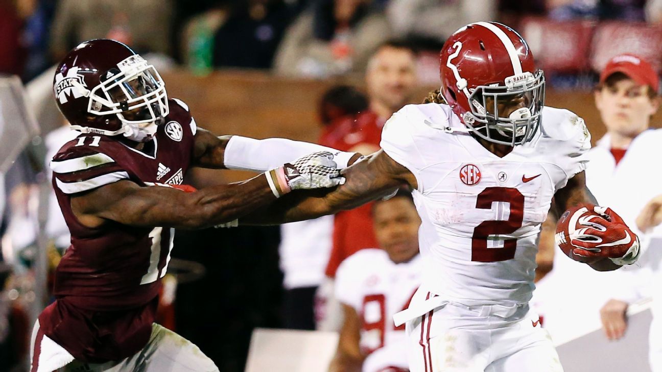 Derrick Henry won the Heisman Trophy because Alabama's entire defense  couldn't 