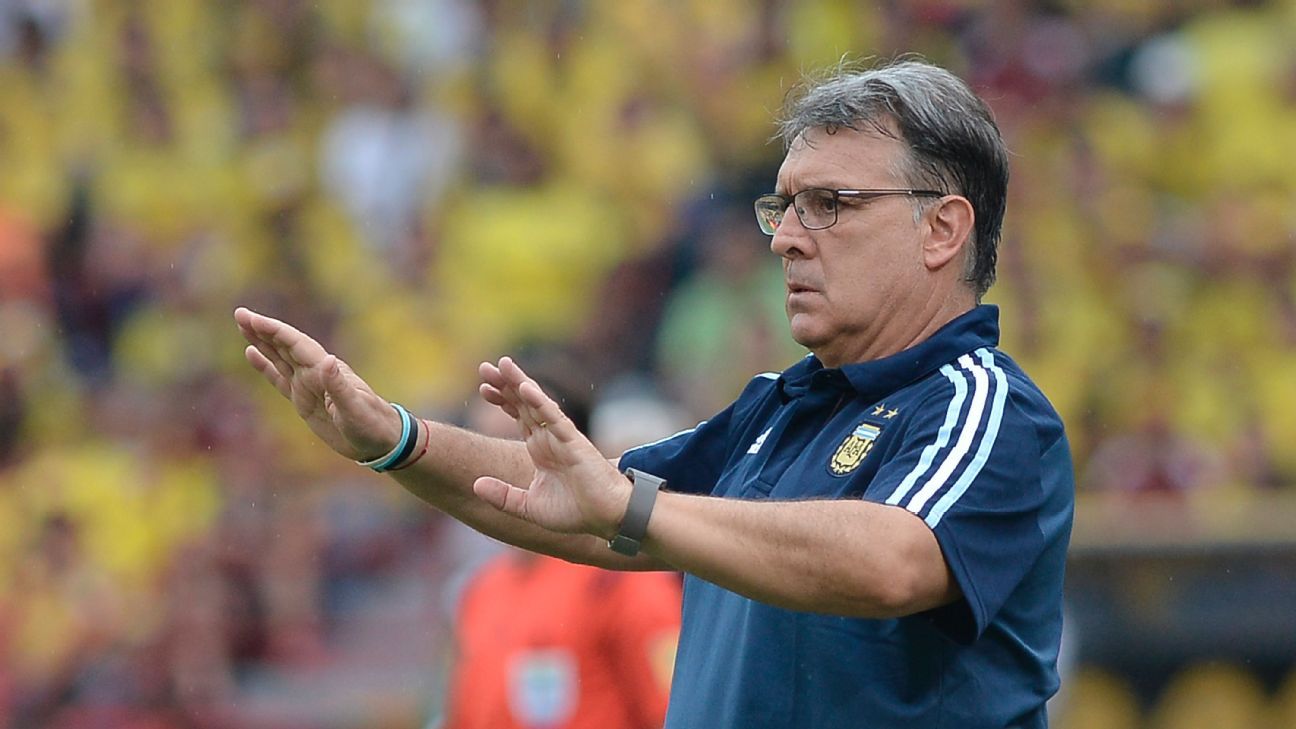 Argentina coach Tata Martino quits post over federation chaos