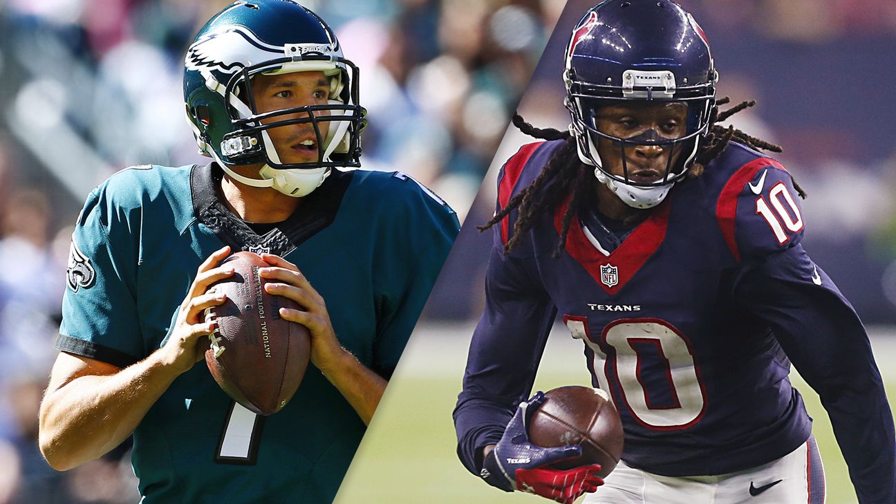 Jaguars vs. Texans: WR DeAndre Hopkins seeks to extend streak to