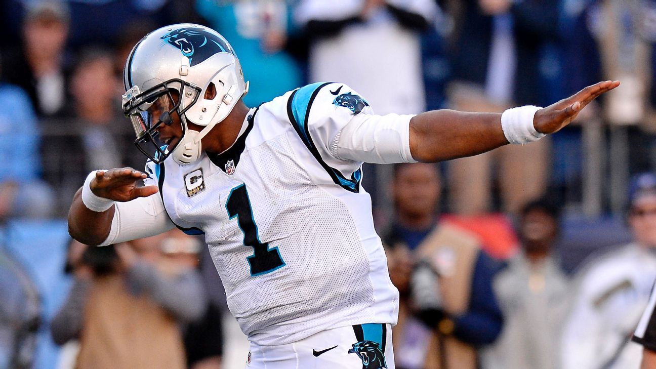 cam newton touchdown celebration gif