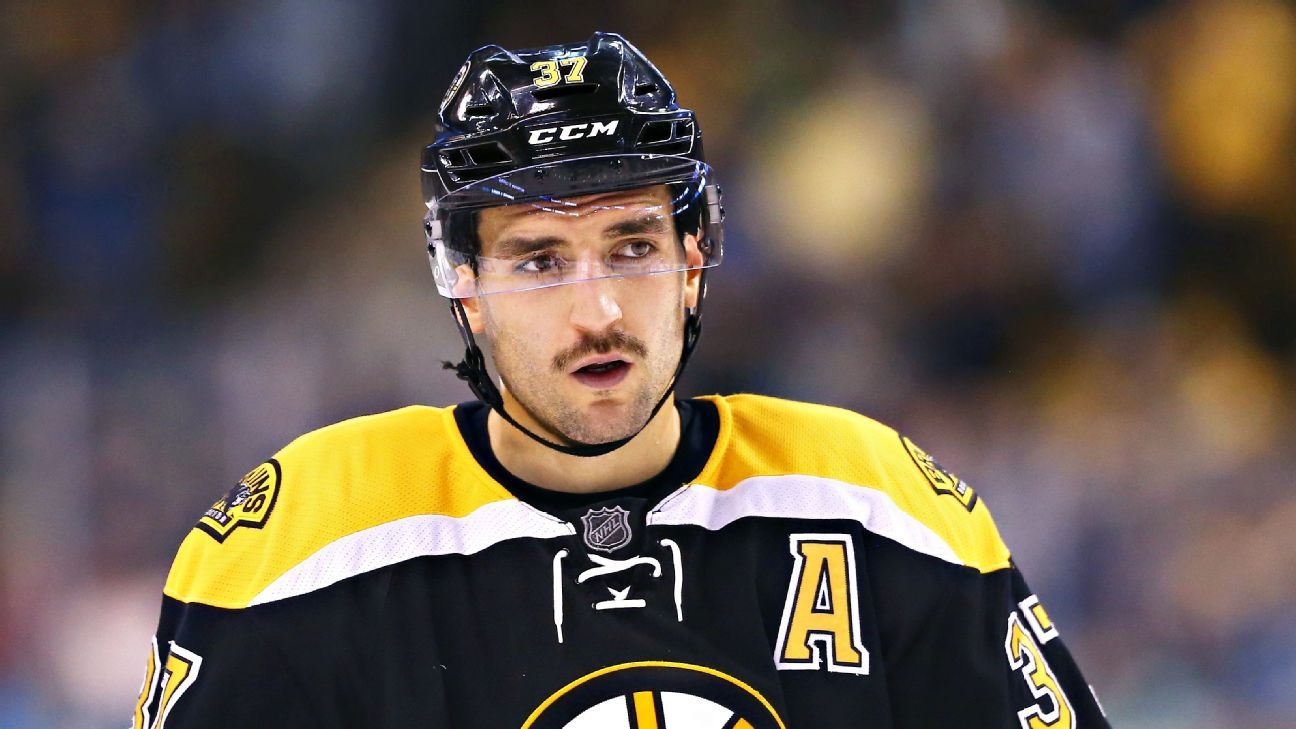 First-place Bruins hold Bergeron out of lineup