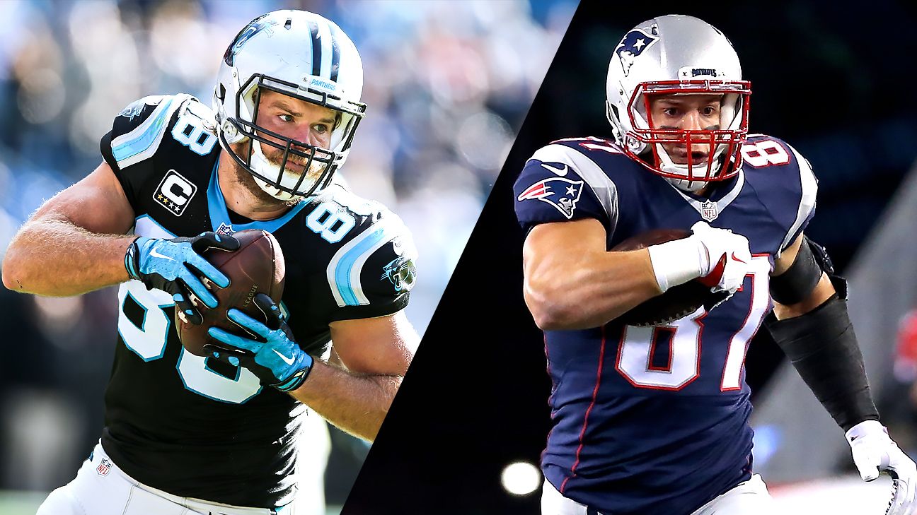 NFL tight end rankings: Rob Gronkowski, Tyler Eifert top list - SI