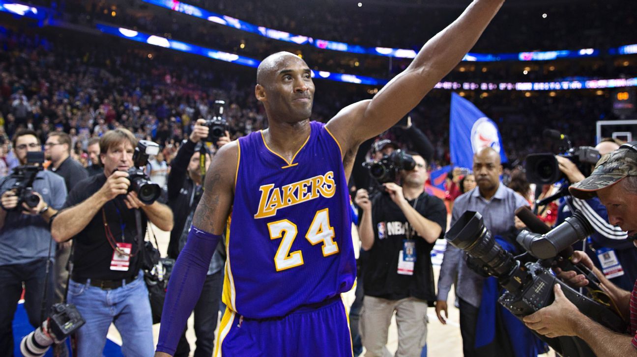 NBA: Kobe Bryant's farewell to Philadelphia almost perfect - ESPN