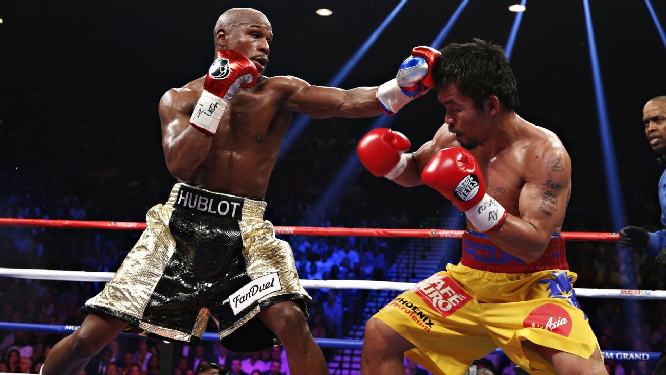 The story behind Floyd Mayweather's opulent fight-night look