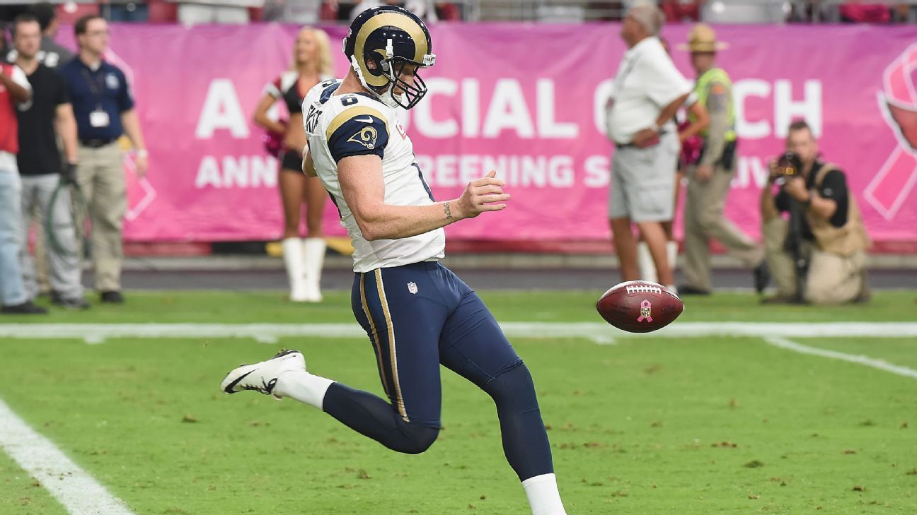 After scare from Seahawks' Cliff Avril and Michael Bennett, Rams punter Johnny  Hekker says, 'You don't poke a bear'