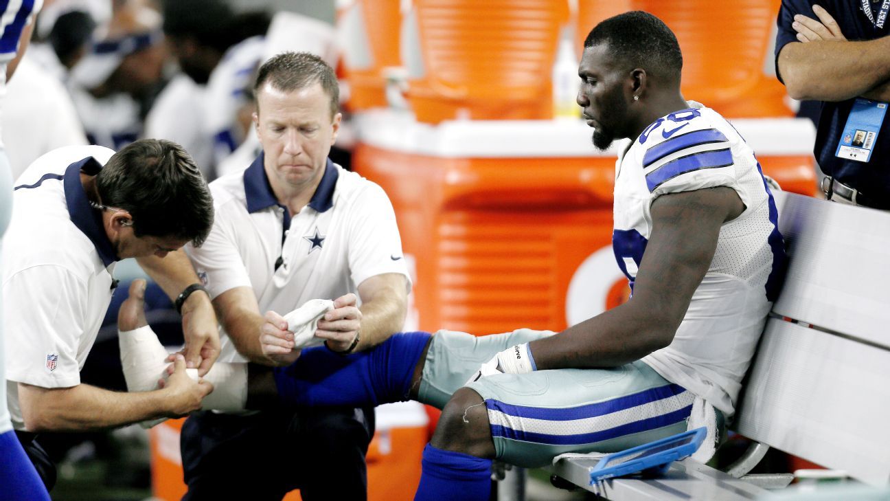 Cowboys WR Dez Bryant has surgery on broken ankle - The San Diego  Union-Tribune