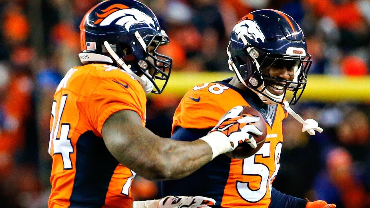 Von Miller's Super Bowl 50 helmet found with Brady jerseys? - ESPN - Denver  Broncos Blog- ESPN