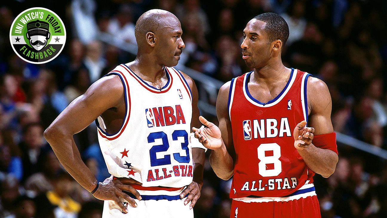 Paul Lukas on X: 2003 NBA All-Star Game: For Michael Jordan's