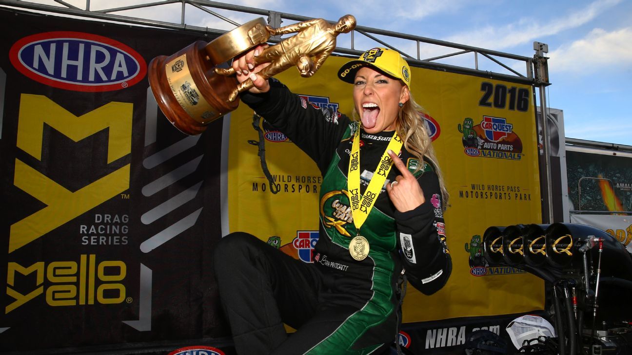 Leah Pritchett wins her 1st Top Fuel NHRA race - ESPN