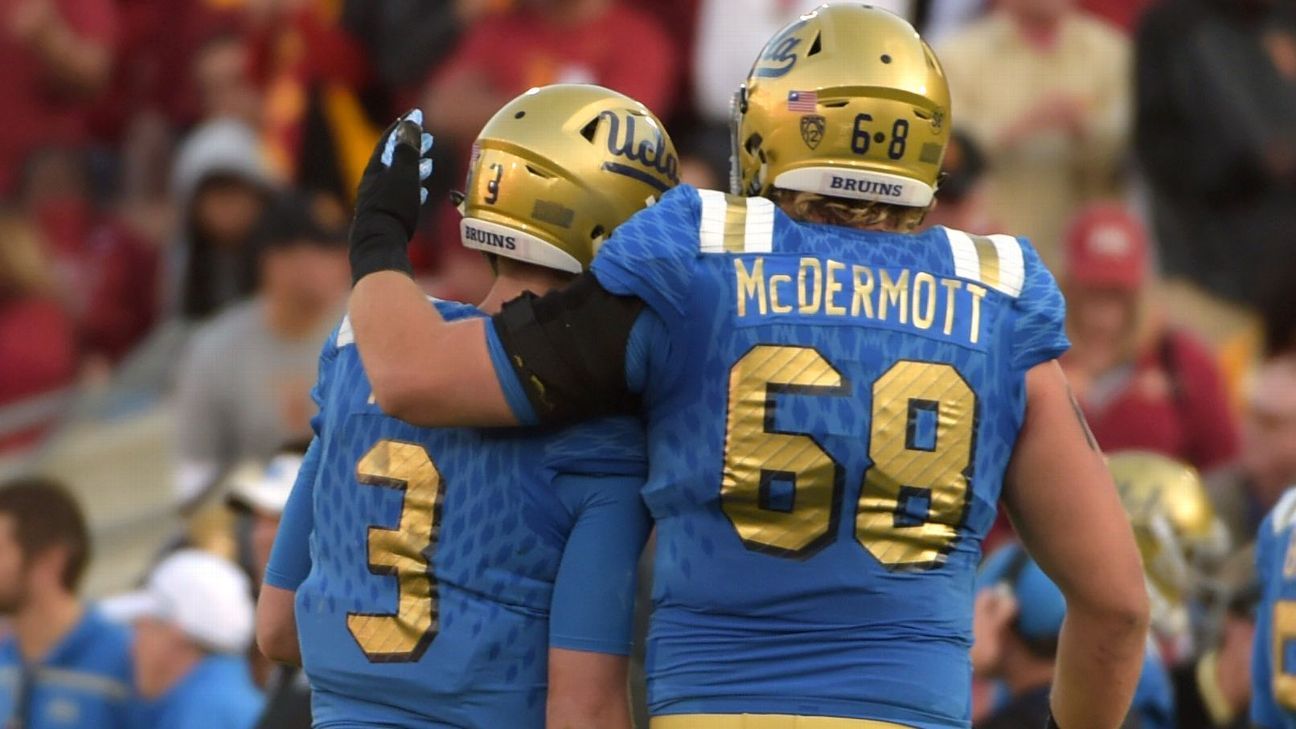 Left tackle Conor McDermott returning to UCLA for final season - Daily Bruin