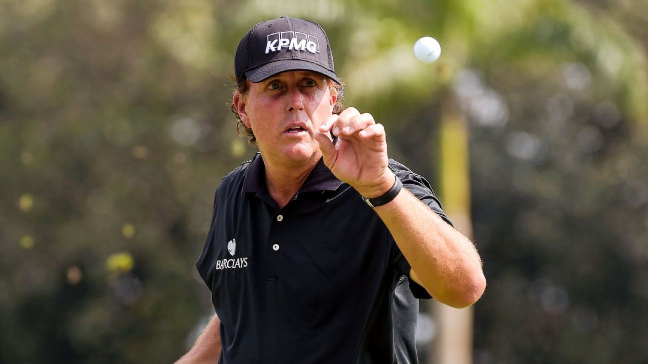 Phil Mickelson scoring trend keeps him close in WGC-Cadillac ...