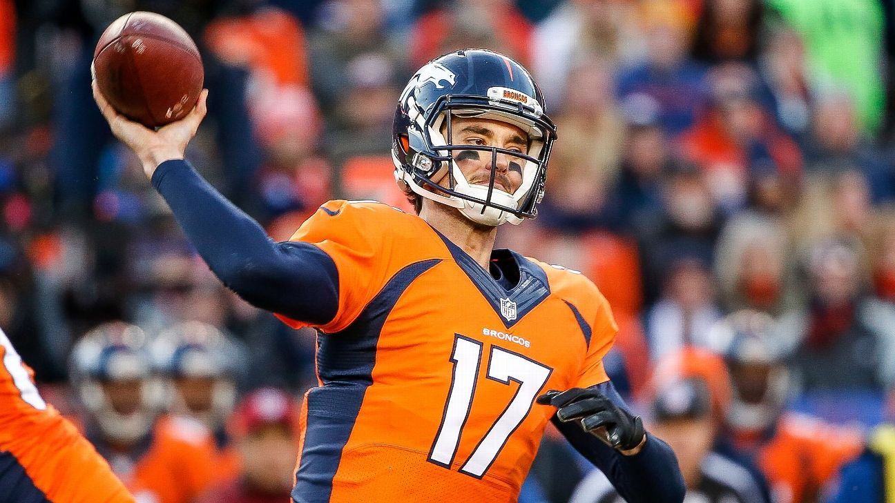 Denver Broncos to start Brock Osweiler against Cincinnati Bengals - ESPN