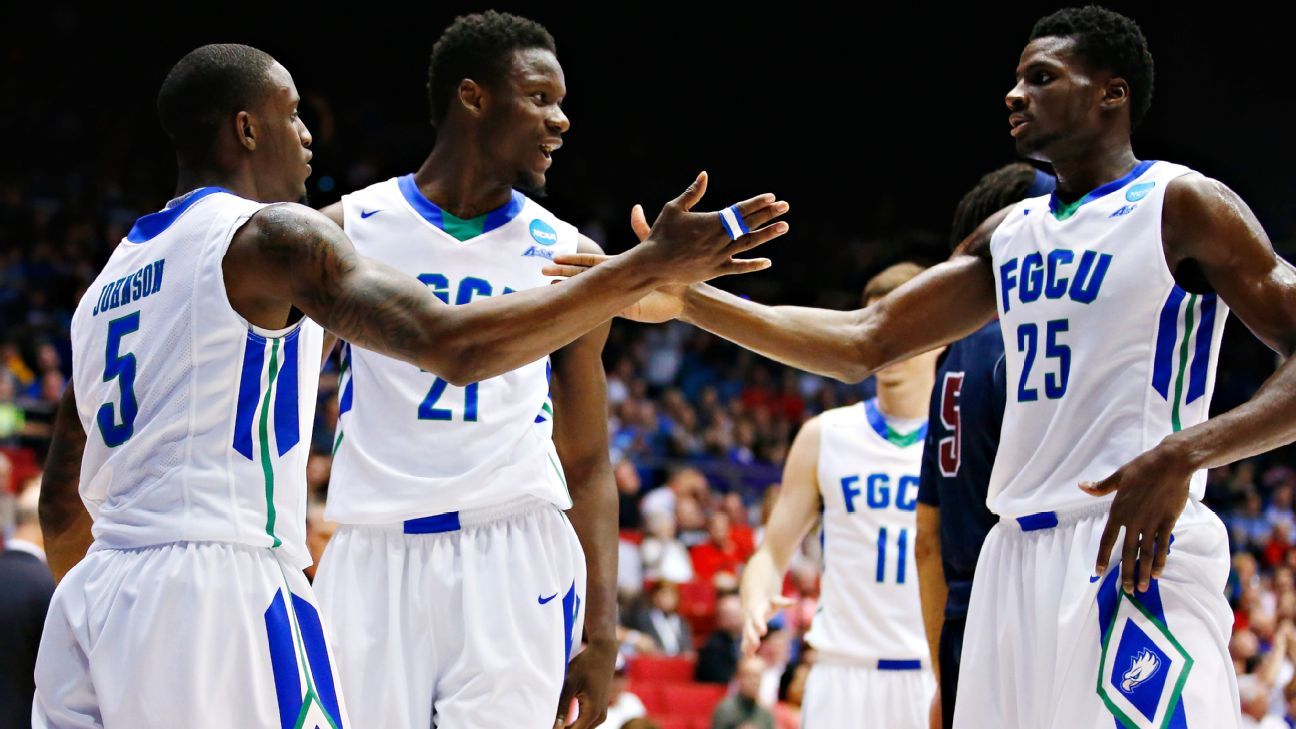 Florida Gulf Coast finishes game with only three players, still wins Florida Gulf Coast finishes game with only three players, still wins