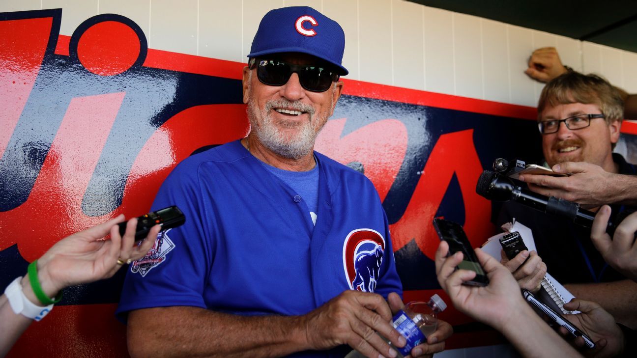 Q&A with Chicago Cubs manager Joe Maddon: Who's coming to dinner? - ESPN -  Chicago Cubs Blog- ESPN