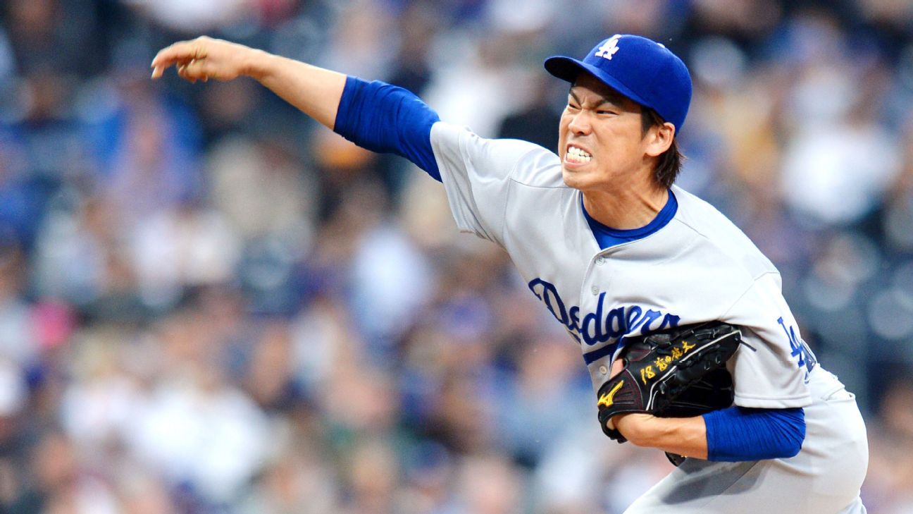 Kenta Maeda outscores Padres all by himself in debut for Dodgers